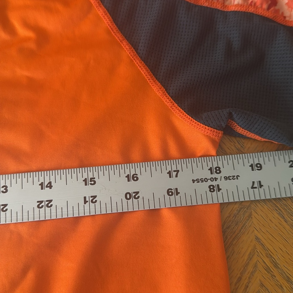 Russell Athletic Kids' Orange and Red Camo T-Shirt - Picture 7 of 8